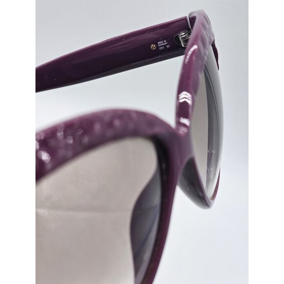 Vintage Christian Dior 2321  Purple Sunglasses Germany 1980\'S Large Chic Boho main image 4